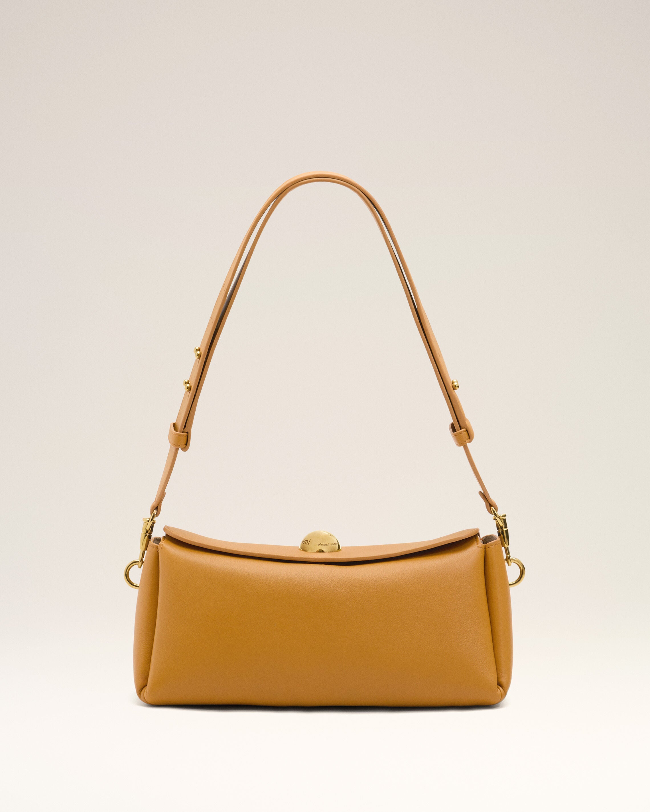 HONEY Guld Käk Leather Carrousel Bag | Ami Paris